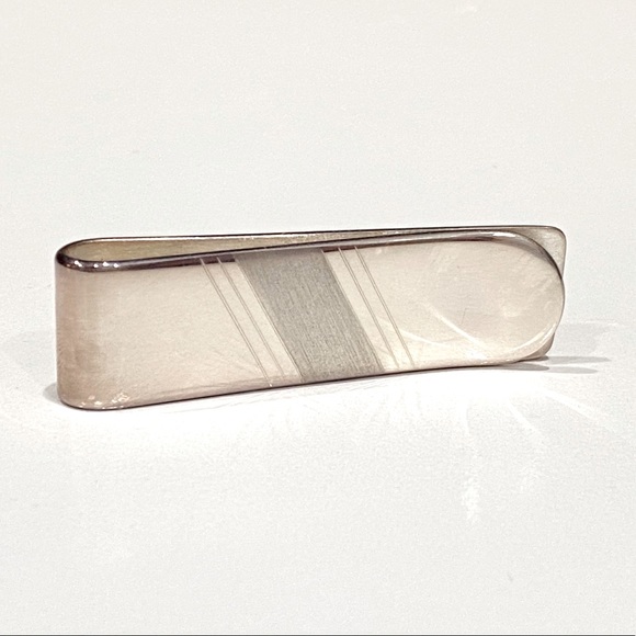 Sterling Silver Vintage Money Clip - Picture 2 of 4